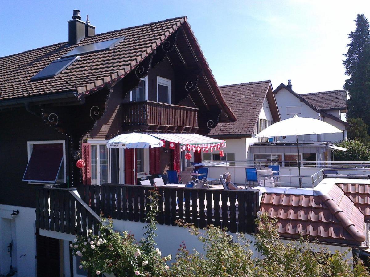 Pension Chalet Charme Siebnen Exterior photo